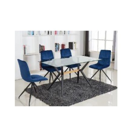 Delsa dining table 140*80*75 cm  (sans chaise)