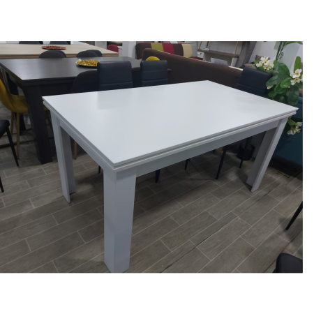 Anco table a manger 6 places 160 x 90 x h75 cm blanche