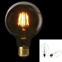 AMPOULE G95 E27 LED DROIT TRANSPARENT 2W M24 A1/M24