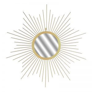 Miroir soleil dore 66CM M6 A1/M6