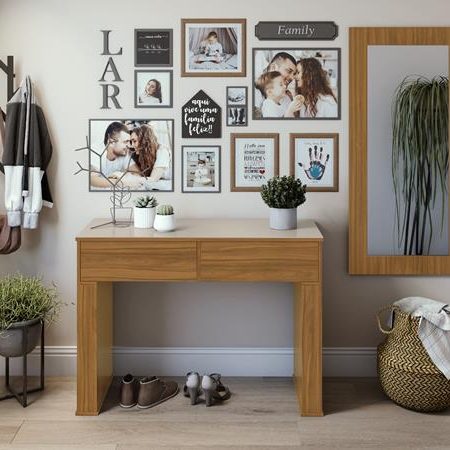 Nevada Console d'entrée Rovere Naturel 104 cm sans miroir