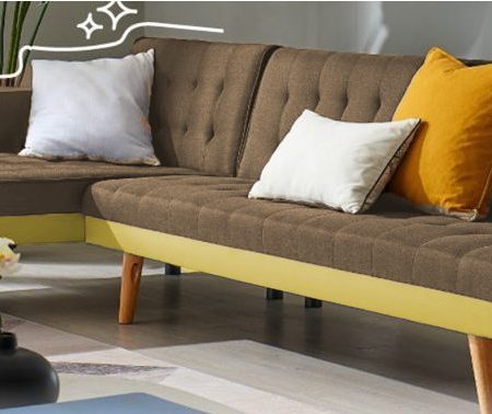 Berham clic clac Marron et jaune