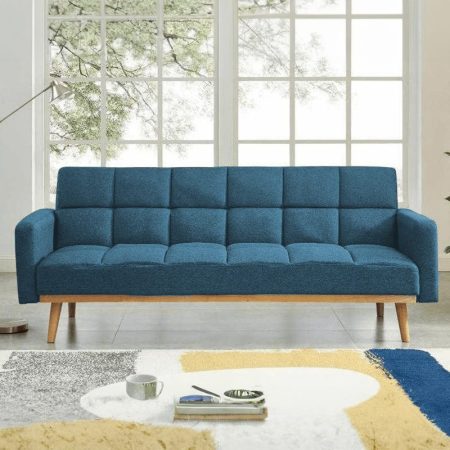 Raymond canapé lit bleu