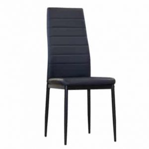 ASLAK CHAISE NOIRE  42 X 52 X 96CM