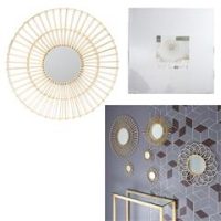 Miroir rotin rond 75CM M4