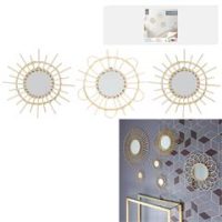 Miroir rotin X3 28CM M6