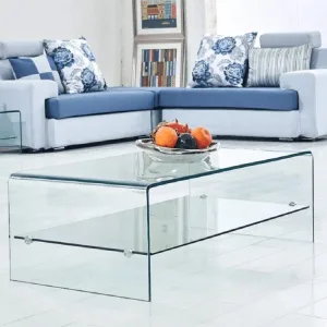 izania table basse en verre
