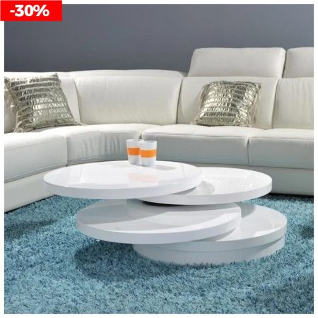 Circus table basse blanche (Bloom)