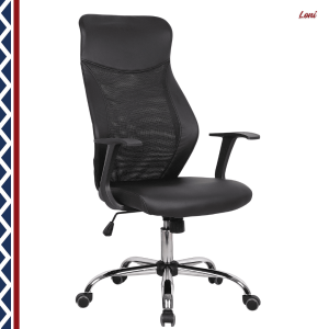 LONI office chair noir