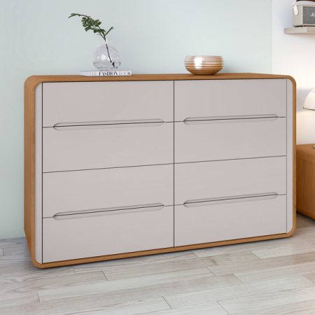 LOOP COMMODE / ALMOND CLEAN/GREEN Hauteur (cm) 95 cm largeur (cm) 150 cm profondeur (cm) 48 cm