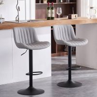 ZODY BARSTOOL CHAISE DE BAR GRISE