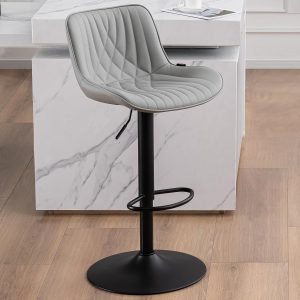ZOEY BARSTOOL CHAISE DE BAR GRISE
