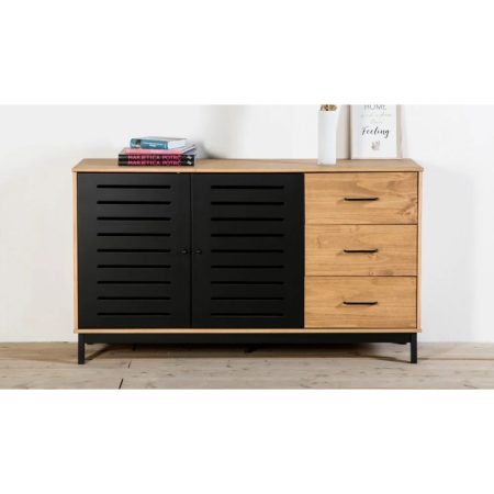 BUFFET ALESSIA  CIRE NOIR
