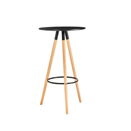 ROTOTUNA TABLE DE BAR NOIRE