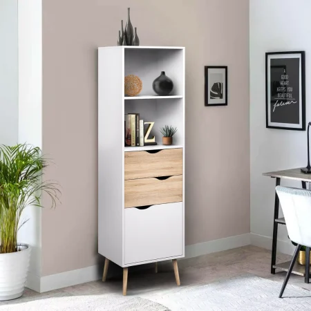 MONTENO ETAGERE BLANC/CHENE