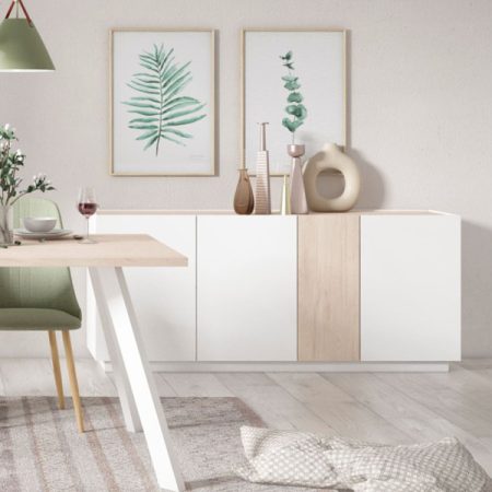 BUFFET UDINE BLANC/SAHARA