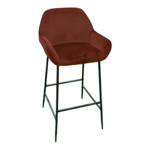 CAROLINE BARSTOOL MARRON ( DISPONIBLE DANS 20 JOURS )