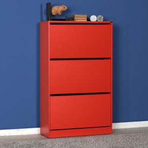 MEUBLE A CHAUSSURES ROUGE 16 PAIRESSHC-530-KK-1