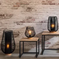 LAMPE FIL JENA NOIR 168213
