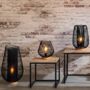 LAMPE FIL JENA NOIR 168213