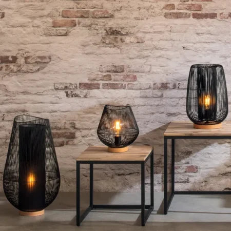 LAMPE FIL JENA NOIR 168213