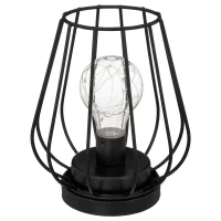 LAMPE MET FIL MADI NOIR 161940A