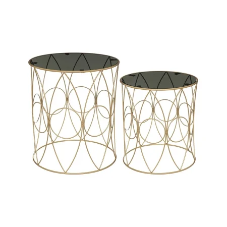TABLE CAFE VERRE  FUME SASHA 185720