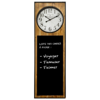 HORLOGE ARDOISE MIGUEL 173802