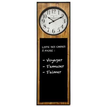HORLOGE ARDOISE MIGUEL 173802