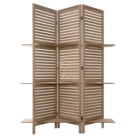 PARAVENT TROIS ETAGERE TIAM NATUREL 157120C