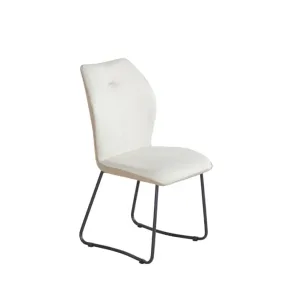 Abi chaise beige gris