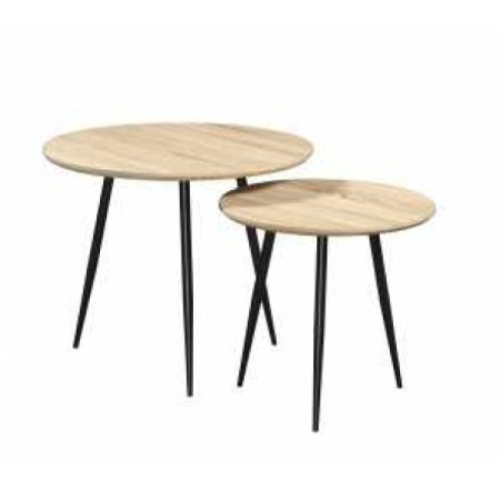 BUCK END TABLE GIGOGNE LOT DE 2