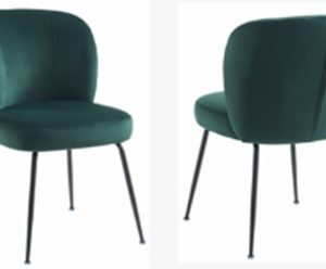 Chaises de salle à manger BORA DINING VERT 52 x 52.5 x 80 cm