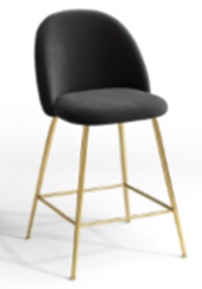 BELLE BARSTOOL NOIR