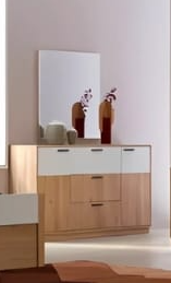 MARFA  COIFFEUSE + MIROIR 150X45X83CM