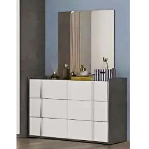 NATU COIFFEUSE + MIROIR 150X45X83CM