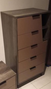 COMMODE DE RANGEMENT  QUIN 60X40X120CM