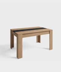 TABLE RECT EXT NATURA 160 CM  NATUREL/BOCAMINA 14871