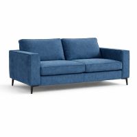 LESLEY CANAPE 2 PLACES BLEU FONCE( DISPONIBLE DANS 20 JOURS)