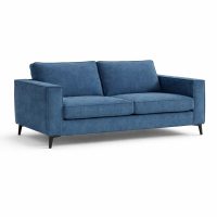 LESLEY CANAPE 3 PLACES BLEU FONCE