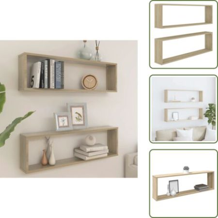 JED ETAGERE MURALE CHENE