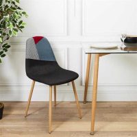 Chaises Patchwork « First » 83 cm Multicolore