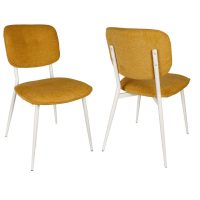 LAS PALMAS CHAISE JAUNE & CREME