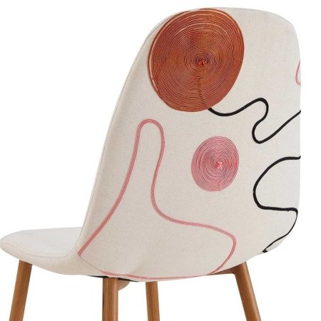 Chaises Design « Poésie » 86cm Beige