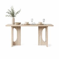 Table à Manger Design « Pietra » 160cm Beige