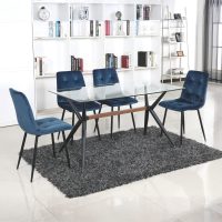DELSA TABLE + 4 CHAISES VALERY