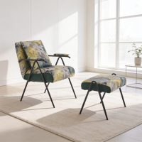 TROPICO Fauteuil Relax avec coussin + Pouf