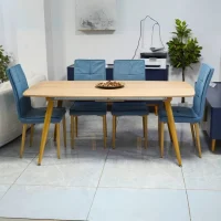 VENEZIA table à manger  L180 extensible à L210+ 6 Chaises