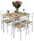 Harbour-Housewares-5-Piece-Kitchen-Dining-Table-Chairs-Set-White-0-0